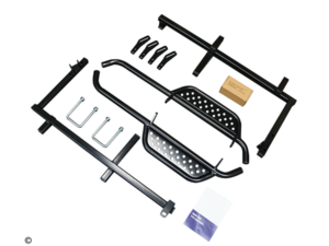 golf cart nerf bars, side nerf bars for golf cart, lifted golf cart